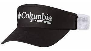 Columbia Pfg Mesh Visor In Black 1652511 Hats For Men Hunting Clothes Hats