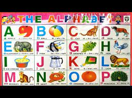 To read but also to remember how the words are formed: A For Apple To Z For Zebra Spelling