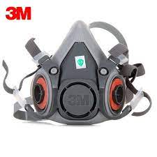 3m 6200 Body Gas Dust Mask Painting Spraying Chemical Low Maintenance Respirator Reusable Protective Industry Filter Mask Gas Mask Mask Mask Painting