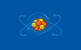 happy funny sad atom chemistry