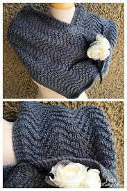 Old shale (or feather and fan) knit lace creates an undulating line that's great for borders, blankets, or wraps. Feather And Fan Shawl Free Knitting Patterns Knitting Pattern