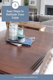 How much experience do you have? How To Easily Refinish Furniture Made With Grace And Grit
