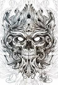 Skulls Skull Art Tattoo Half Sleeve Tattoo Tattoo Sleeve Designs