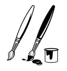 Paint Brush Icons Paint Brushes Painting Art Logo