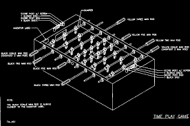 Diagram Of The Tornado Time Play Table Foosball Table Tornado Foosball Play Table