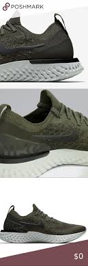 Nike Epic React Flyknit Olive No Box Womens Shoes Sneakers Nike Women White Nikes
