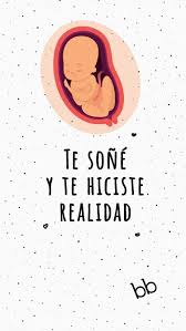 Te Sone Y Te Hiciste Realidad Frases Para Embarazadas Frases Para Hijos Bebes Frases Para Bebes