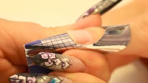 Apply Nail Forms Square Stiletto And Edge Shaped Nails Tutorial Video By Naio Nails Youtube Nail Tutorials Nail Tutorial Videos Nail Forms
