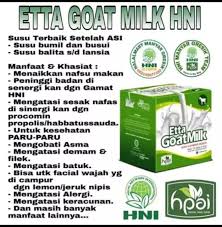 Manfaat susu kambing tak kalah bagus untuk kesehatan tubuh. Etta Goat Milk Untuk Nafsu Makan Anak Masker Susu Kambing Bubuk Susu Kambing Etawa Buat Paru
