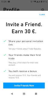 The new capital will be used to hire new talent and to expand the company's services to more european markets. Trade Republic Stock Broker Has A New Referral Program Get 15 For Signing Up And 15 Per Successful Invite Only 1 Fee Per Order Stocks Etfs
