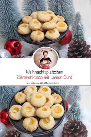 Zitronenkusse Mit Lemon Curd Einfaches Und Leichtes Weihnachtsplatzchen Rezept Rezept Rezepte Zitronencreme Essen