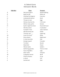 This haunted word list is filled with halloween vocabulary (and candy, always candy!). Http Rtcconnect Com Wp Content Uploads 2013 10 Halloween Words Pdf