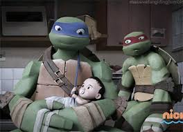 Baby Leo And Baby Miwa Too Tmnt Teenage Ninja Turtles Tmnt 2012