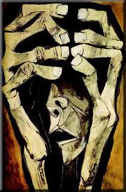 Guayasamin Reproduction Fear Scream Hands Modern By Ecuadorsart 135 00 Modern Art Paintings Art Painting Modern Art Paintings Abstract