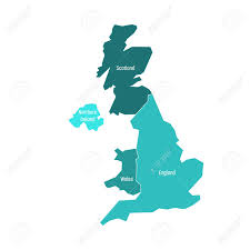 Stadstour edinburgh edinburgh, de oude hoofdstad van schotland heeft u zoveel te bieden dat we deze meer. Verenigd Koninkrijk Verenigd Koninkrijk Van De Kaart Van Groot Brittannie En Noord Ierland Verdeeld Over Vier Landen Engeland Wales Schotland En Ni Eenvoudige Platte Vectorillustratie Royalty Vrije Foto Plaatjes Beelden En Stock Fotografie