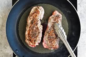 Butter or oil along with flour, cornstarch, salt, and pepper is all you need. How To Cook Steaks On The Stovetop The Gunny Sack