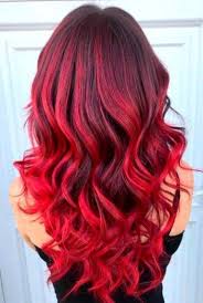 Red Ombre Hairstyles Lilostyle In 2020 Hair Color Red Ombre Red Ombre Hair Ombre Hair Color