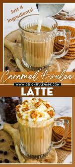 Starbucks Caramel Brulee Latte Copycat - A Day In Candiland