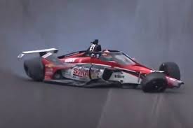 You will have to beat up to 5 other players to it, using a combination of taking shortcuts, using powerups and plain outspeeding your opponents. Video Ecr S Rinus Veekay Escapes Heavy Crash At Indy