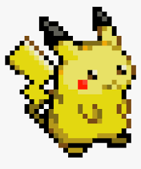 The pixel art ★ approved by layell guys, have you ever wanted to know how to put a pokemon aside a trainer sprite ? Pikachu Pokemon Yellow Image Pixel 8 Bit Gif Png Transparent Png Kindpng
