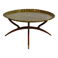 Collage of coffee in bag and different utensils for boiling coffee. Woonkamermeubilair Meubilair Vintage Mid Century Spider Leg Brass Turkish Tea Table Coffee Table Huis Wonen Meubilair