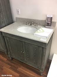 By installing the bathroom sink with legs, perhaps, your bathroom will deliver a new luxurious atmosphere. Upcycled Legs For A Diy Bathroom Vanity Part 1