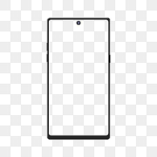 Smartphone Mockup Black Android Mobile Phone Frame With Transparent Background Smartphone Mockup Device Isolated Png And Vector With Transparent Background F In 2021 Android Mockup Phone Mockup Mobile Mockup
