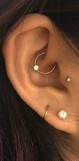 Daith Tragus Piercings Ear Conch Ear Piercings Cartilage Cute Ear Piercings