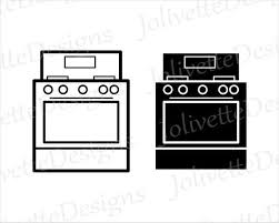 Stove Oven Kitchen Appliance Cooking Chef Clip Art Etsy In 2020 Appliances Kitchen Aid Appliances Smeg Appliances