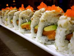Spicy Salmon Tartare Avocado Cream Cheese Crab Masago Chef Sauces Alimentation Nourriture Spirituelle Recette Sushi