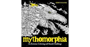 This is what i experienced while coloring in this book and testing my various coloring medium on the mythomorphia it's the best one in my opinion from all of them. Mythomorphia An Extreme Coloring And Search Challenge By Kerby Rosanes