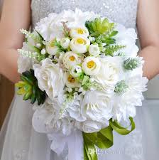 Pink flowers beautiful wallpapers 2017. New Design Beautiful Flowers Holding White Rose Formal Bridal Bouquets Wedding Suppliers Bridesmaids Holding Flowers 2017 From Belindajune 49 25 Dhgate Com