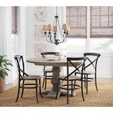 Home depot kitchen table sets. Home Decorators Collection Aldridge 53 In Round Dining Table In Antique Grey 167310 Round Dining Table Sets Contemporary Round Dining Table Grey Dining Tables
