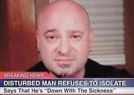.sickness madness is the gift, that has been given to me i can see inside you, the sickness is rising don't try to deny what you feel (will you give. Says That He S Down With The Sickness