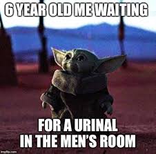 While technically the story takes place after return of the jedi where yoda dies, this adorable little guy will forever be baby yoda to. Baby Yoda Imgflip