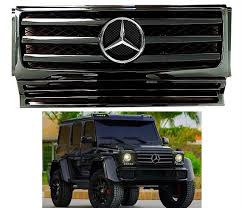 New Style G55 G63 4x4 All Black Grille With Chrome Star W463 Etsy In 2020 Best Motorbike Rear View Mirror Accessories Rear View Mirror Monogram