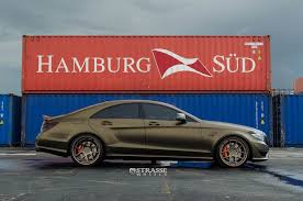 This car is very regular, but i like this color, so i spotted, and uploadet it. Standing Out In The Crowd Matte Gold Cls 63 Amg