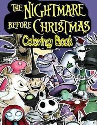 Nightmare before christmas coloring pictures to print. The Nightmare Before Christmas Coloring Book Coloring Book Edition 9798692623898