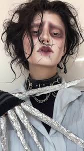 Edward Scissorhands Haircut Tutorial