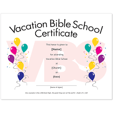 All you need are a good dose of energy, determination, creative ideas, and the ability to bounce back after your mistakes. Vbs Certificate Attendance Certificate School Certificates Certificate Templates