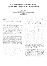 Click on document national_land_code_act_56_of_1965.pdf to start downloading. Pdf Land Administration System In Malaysia Single Title System A Stimulant To Land Administration Reform Anesh Ganason Academia Edu