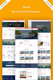 Tourist Trous Travels Hotel Booking Website Template 79364 Hotel Booking Website Travel Hotels Travel Tours