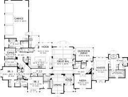 When you think mid century modern house plans, think one level living paired with chic indoor/outdoor flow. Satisfying Single Story Floor Master Suite House Plans 134326