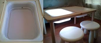 Ikea Hack Diy Light Table Diy Light Table Light Table For Kids Light Table