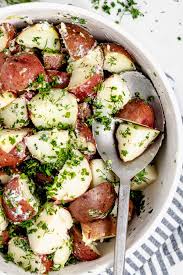 what goes good with steamed potatoes
