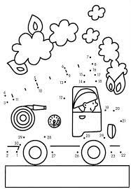 Erreurs Camion Pompiers Jpg Dessins A Colorier Pour Enfants Coloriage Pompier Pompier Jeu De Points
