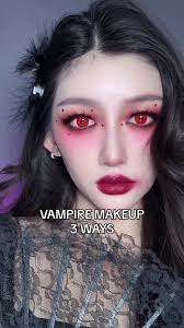 Just because it's a classic costume, doesn't mean #VampireMakeup has to be  basic. Makeup Artist: @天天天 #MACHalloween #VampireMakeup #VampireMakeup  #MACHalloween
