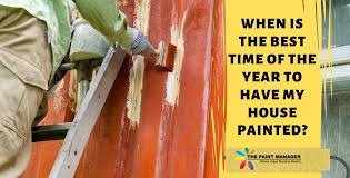 Painting the exterior of your house is a great way to give your home a brand new look and feel. When Is The Best Time Of The Year To Have My House Painted The Paint Manager