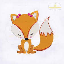 Download Cute Valentine Fox Embroidery Design By Royal Embroideries