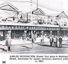 Boan Bros Decorated For Queen Victoria S Diamond Jubilee Wellington Street Perth 1897 Perth Western Australia Western Australia Australia